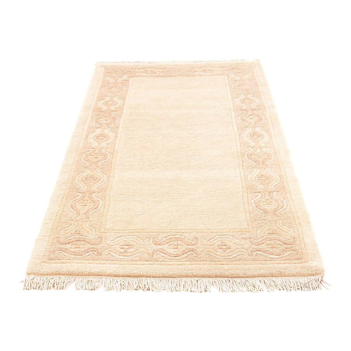 Nepal Teppich 176 x 91 cm - beige