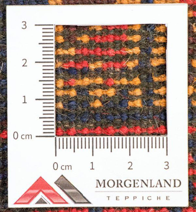 Belutsch Teppich 136 x 80 cm - blau