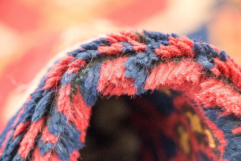 Belutsch Teppich 136 x 80 cm - blau