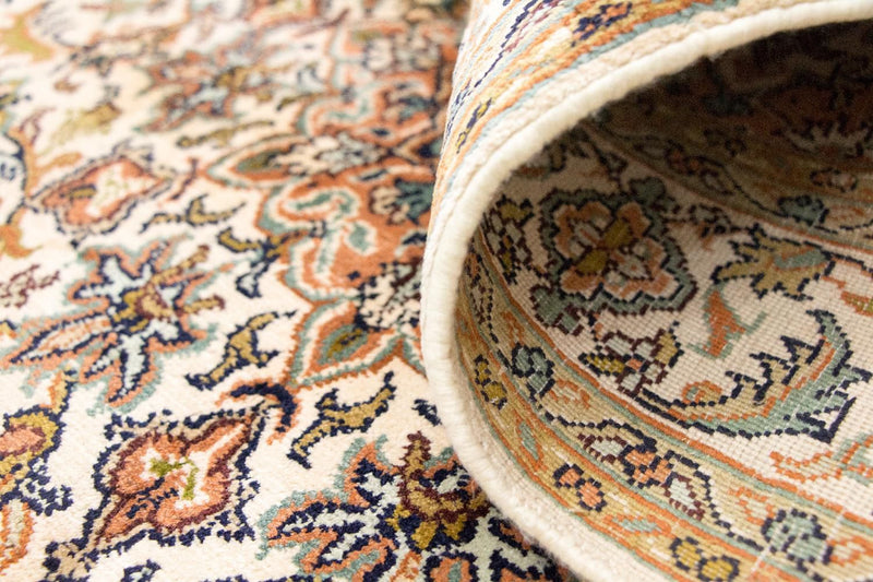 Seidenteppich - Kaschmir Seide 149 x 89 cm Teppichbrücke