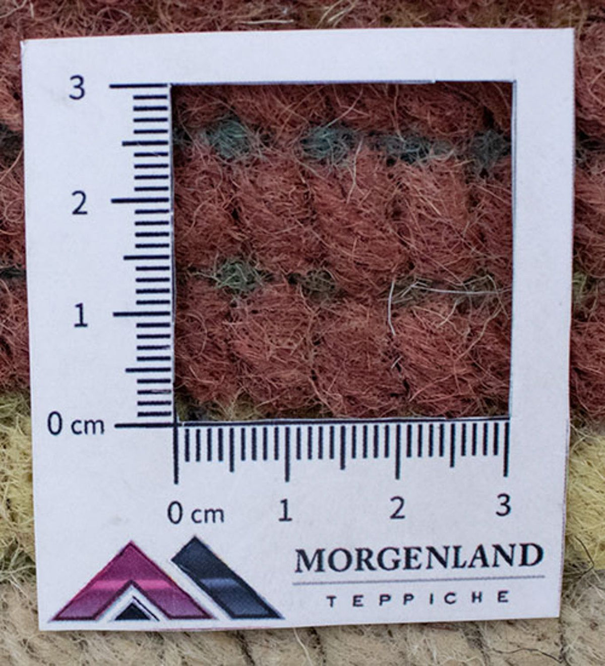 Nepal Teppich 140 x 70 cm - mehrfarbig