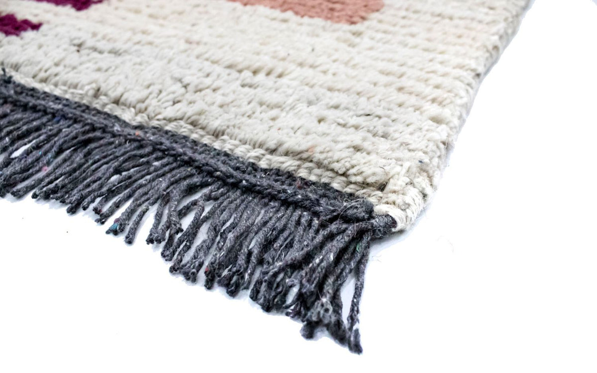 Nepal Teppich 140 x 70 cm - mehrfarbig