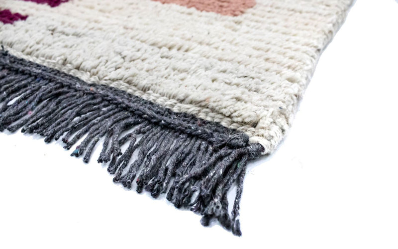 Nepal Teppich 140 x 70 cm - mehrfarbig