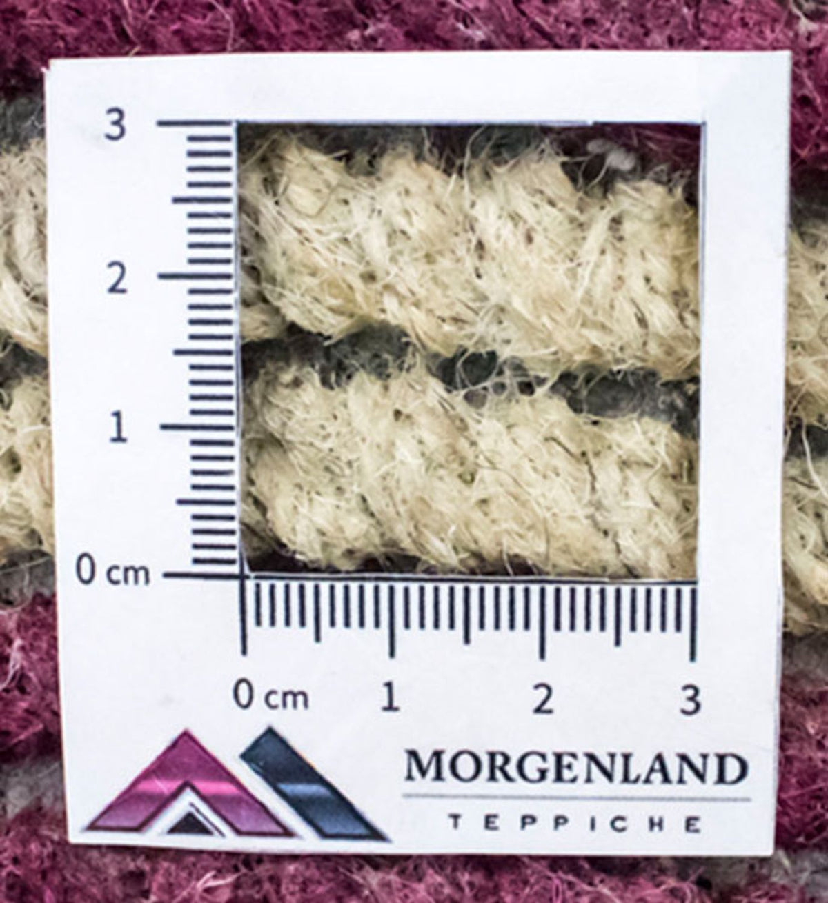 Nepal Teppich 140 x 70 cm - mehrfarbig