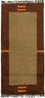 Nepal Teppich 140 x 70 cm - braun