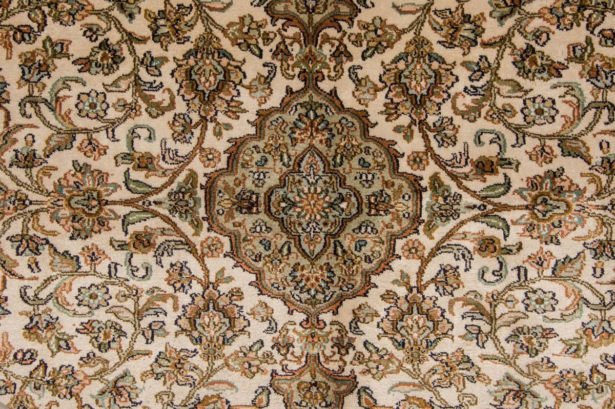 Seidenteppich - Kaschmir Seide 186 x 126 cm Teppichbrücke