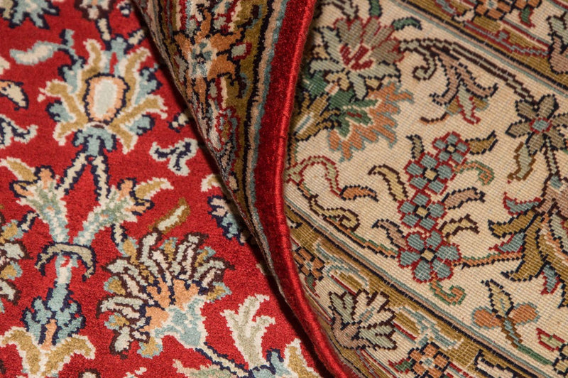 Seidenteppich - Kaschmir Seide 218 x 156 cm Wohnzimmer Teppich