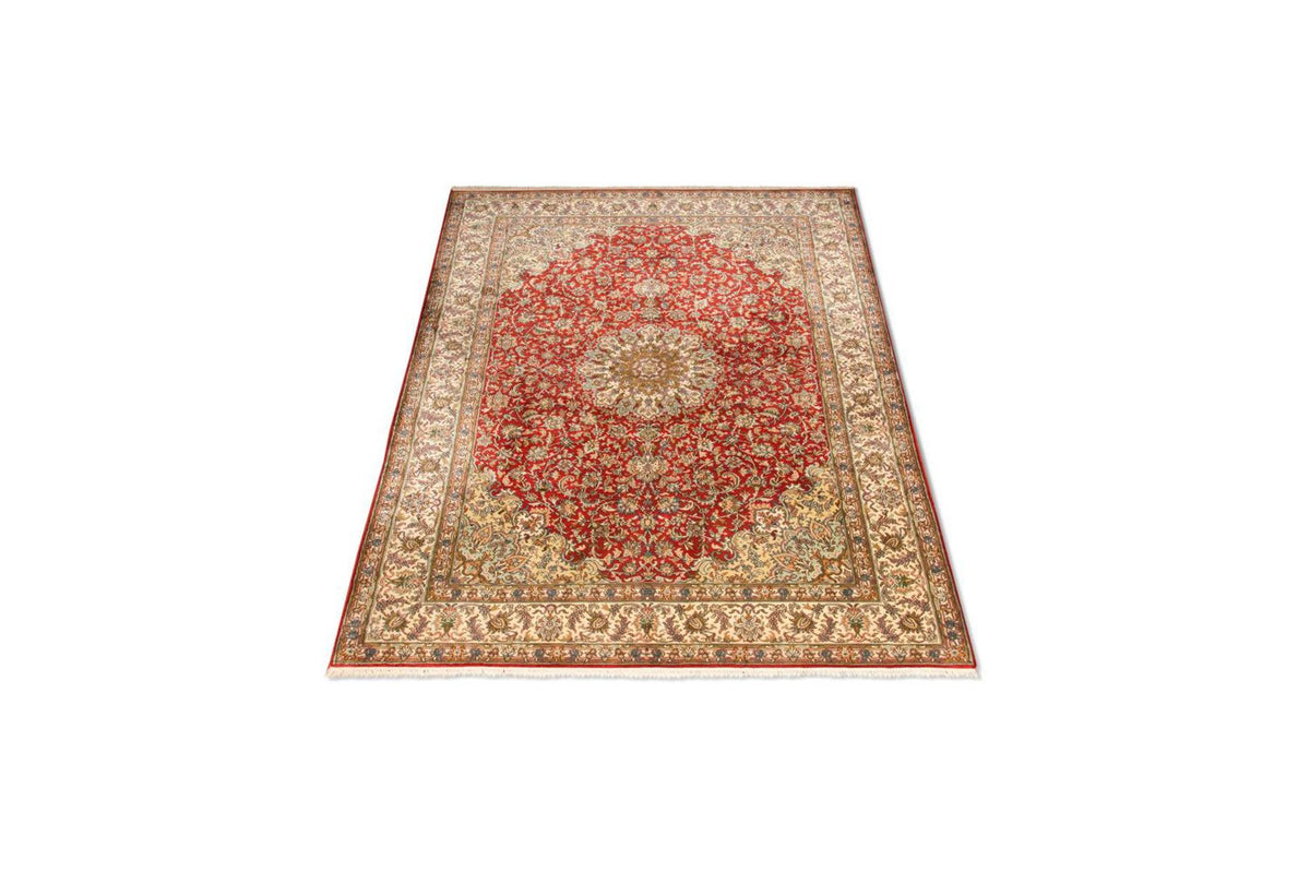 Seidenteppich - Kaschmir Seide 218 x 156 cm Wohnzimmer Teppich
