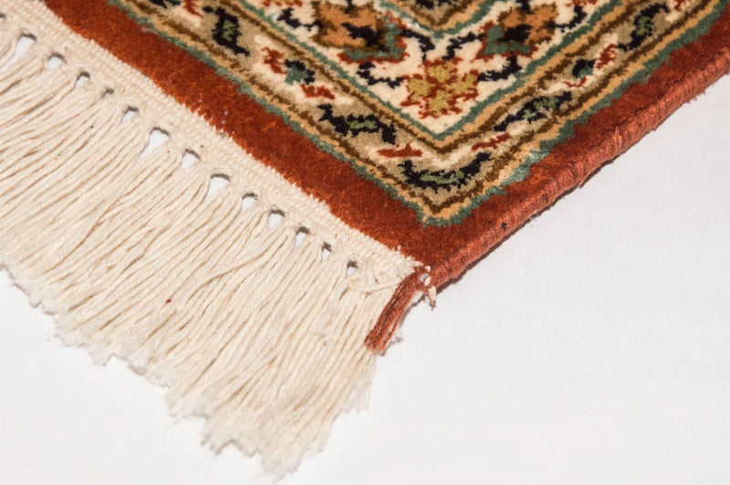 Seidenteppich - Kaschmir Seide 194 x 120 cm Teppichbrücke