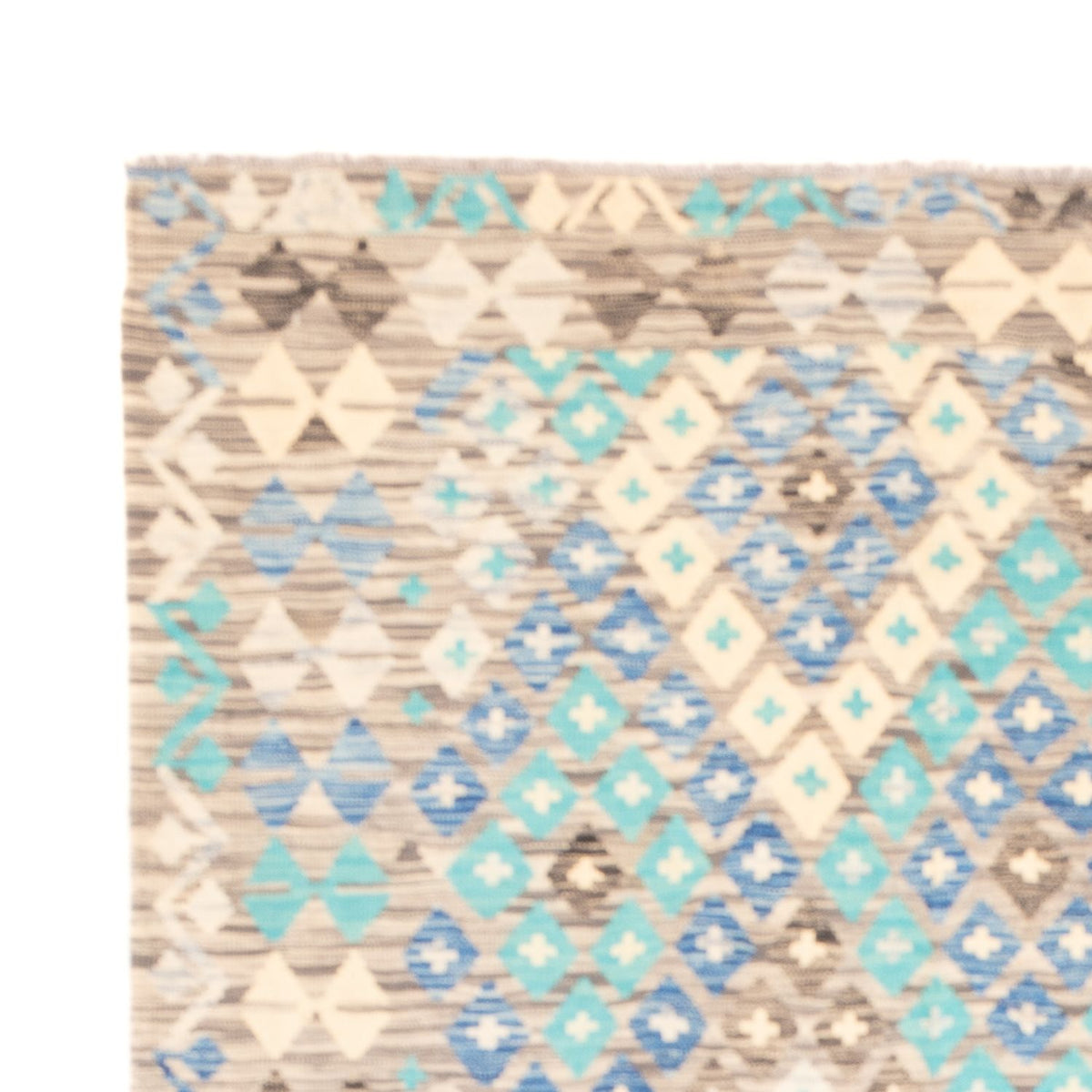 Kelim Teppich - Splash - 241 x 174 cm - mehrfarbig