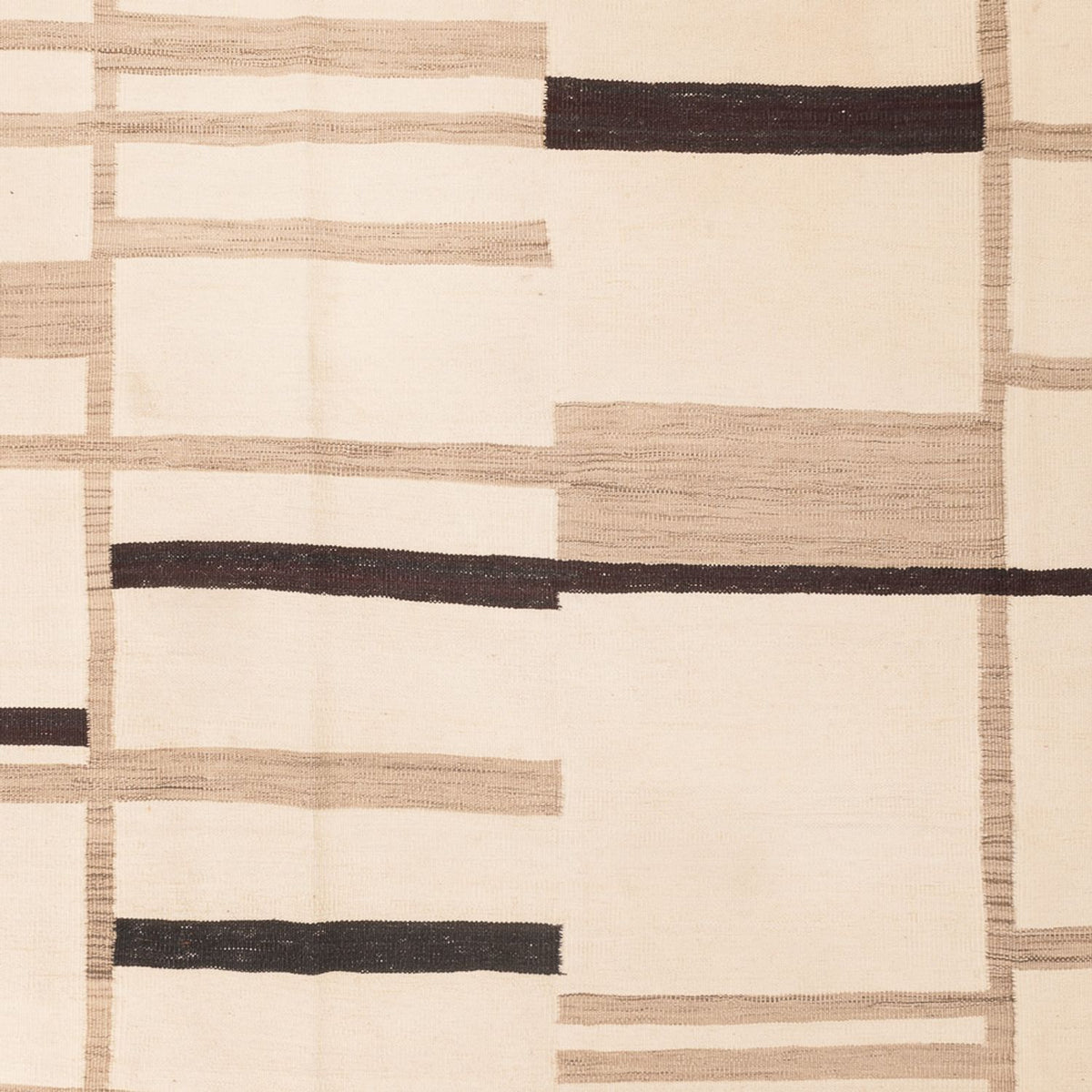 Kelim Teppich - Trendy - 340 x 240 cm - hellbeige