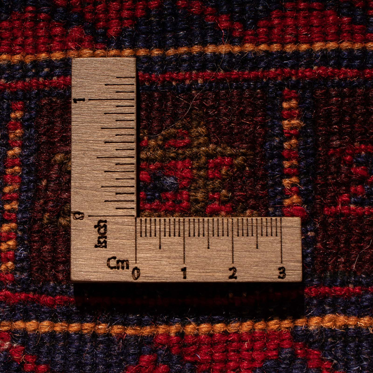 Kelim Teppich - Oriental 202 x 153 cm - dunkelrot