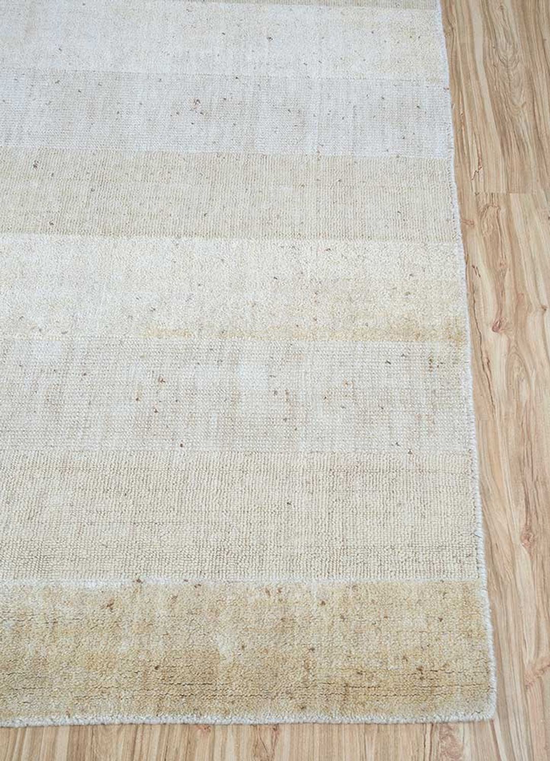 Juteteppich - 240 x 150 cm - hellgrau