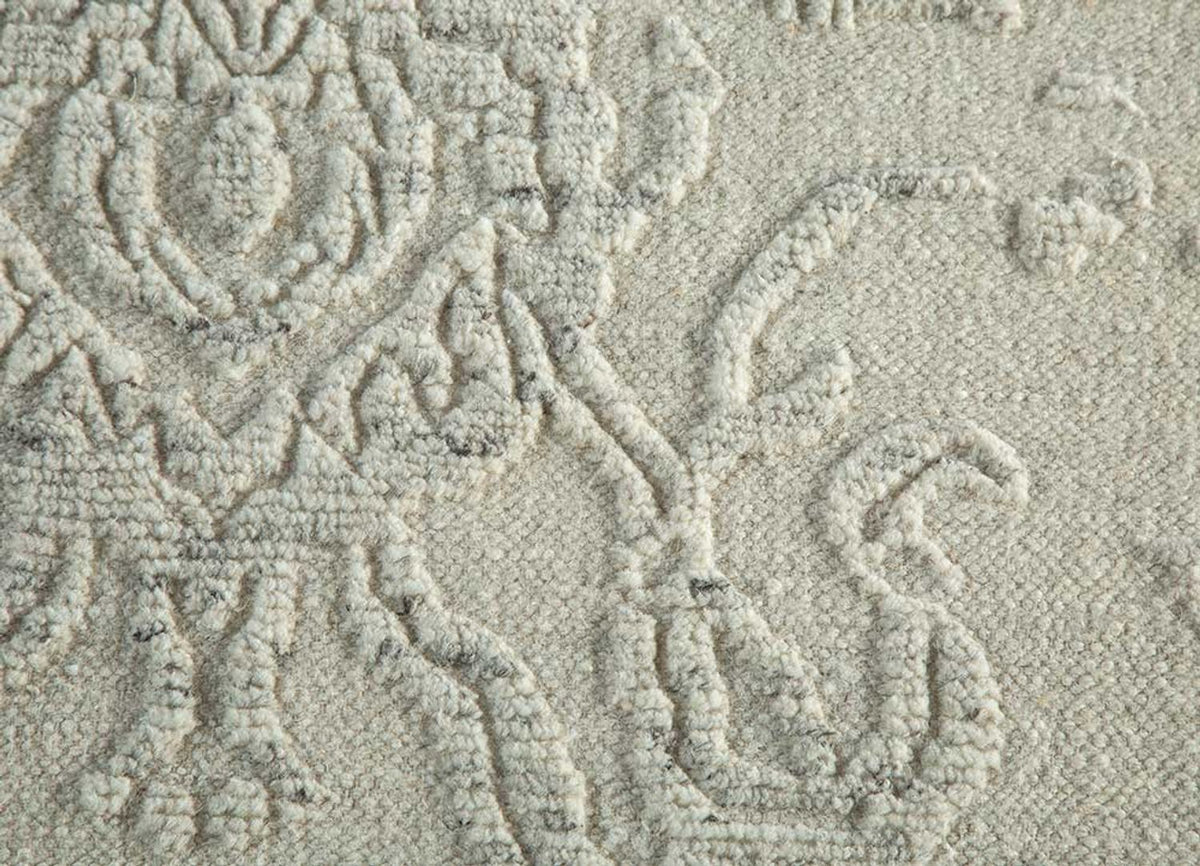 Wollteppich - 300 x 200 cm - creme