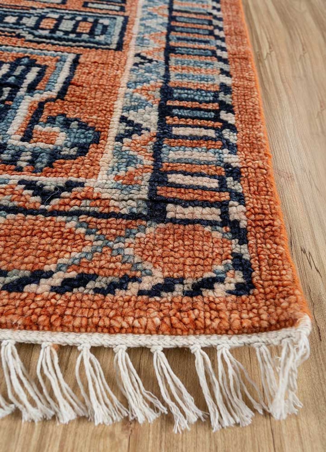 Wollteppich - 300 x 240 cm - hellrot