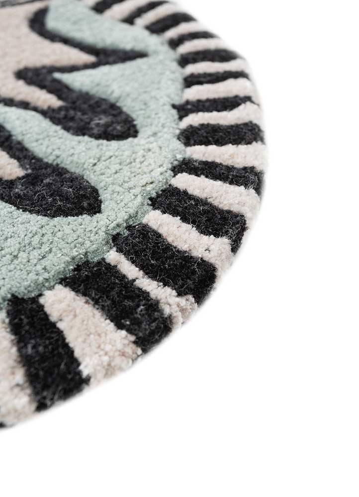 Kinderteppich sonderform  - 197 x 90 cm - creme