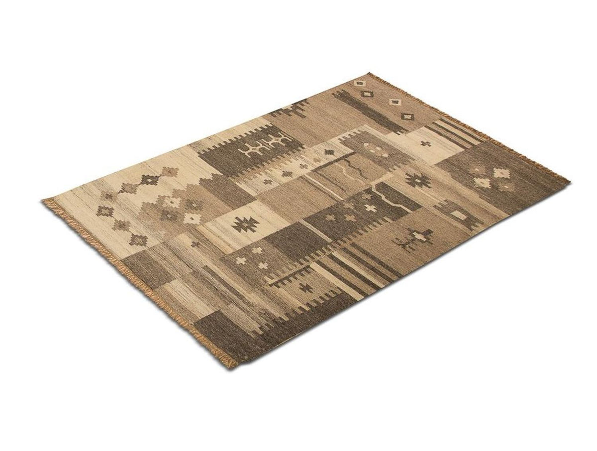 Kelim Teppich - Trendy 200 x 140 cm - mehrfarbig