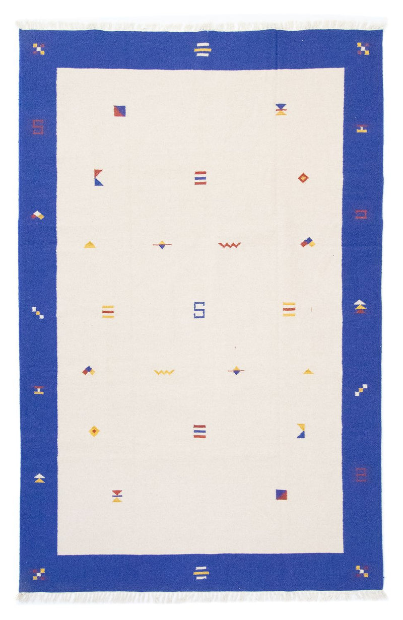 Kelim Teppich - Trendy 300 x 200 cm - beige