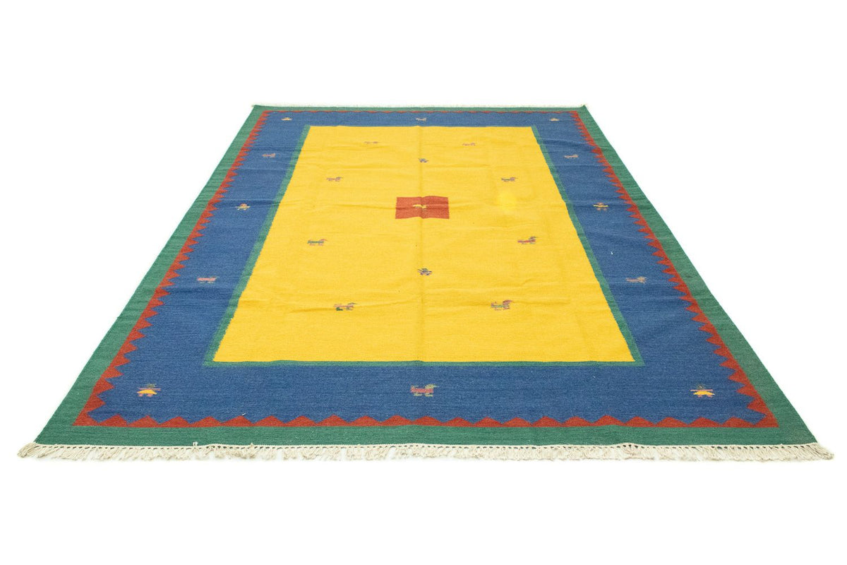 Kelim Teppich - Trendy 300 x 200 cm - gelb