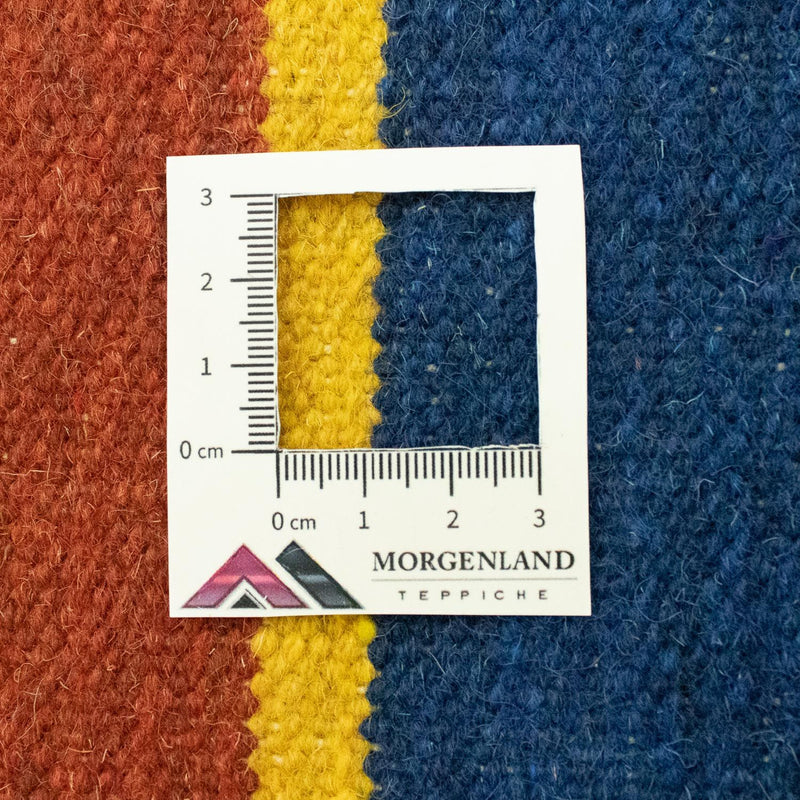 Kelim Teppich - Trendy 300 x 200 cm - blau