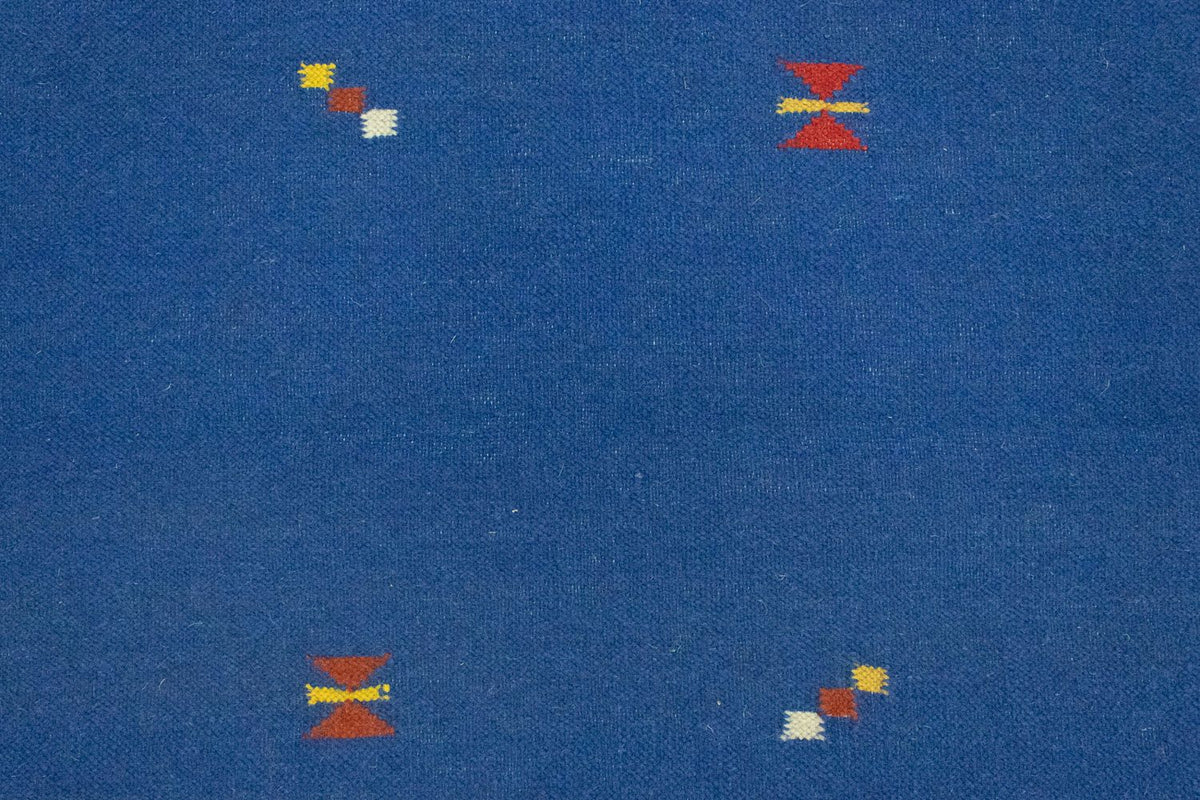 Kelim Teppich - Trendy 180 x 120 cm - blau