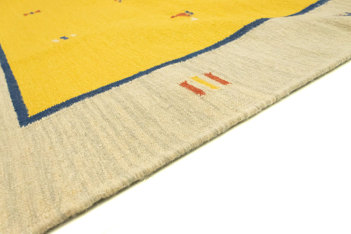 Kelim Teppich - Trendy 300 x 200 cm - gelb