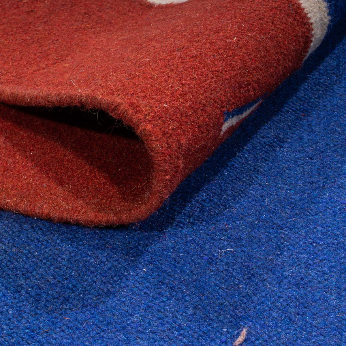 Kelim Teppich - Trendy 240 x 170 cm - dunkelblau