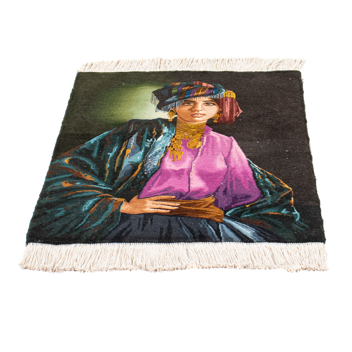 Perserteppich - Täbriz - 75 x 58 cm - mehrfarbig