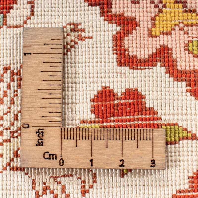 Orientteppich - Hereke quadratisch  - 17 x 25 cm - beige