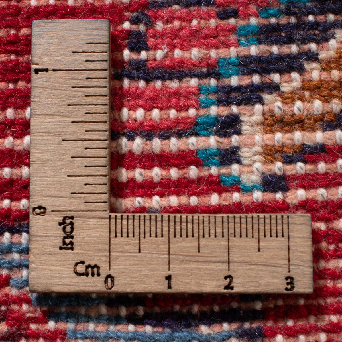 Perserteppich - Nomadic - 119 x 75 cm - hellrot