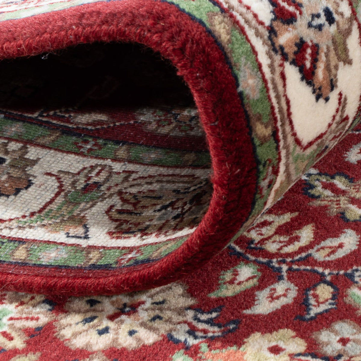 Läufer Orient - Bidjar - Indus - 253 x 70 cm - dunkelbeige