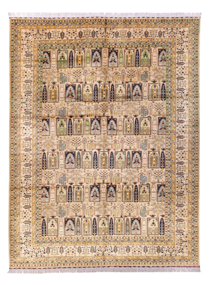 Afghan Teppich - 400 x 300 cm - beige