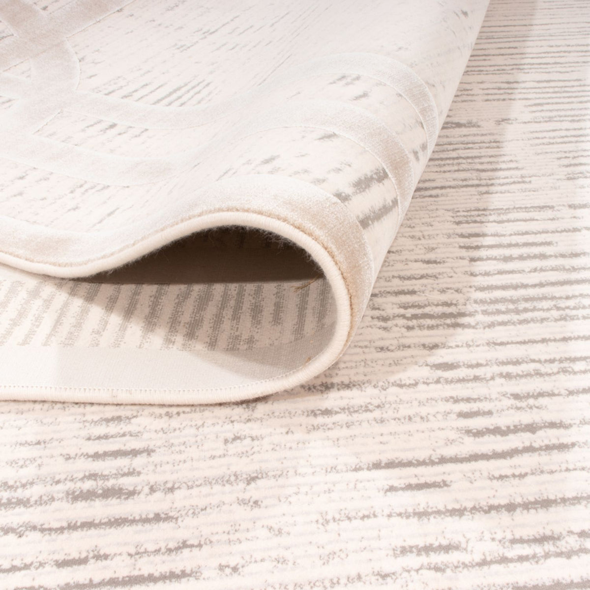 Designer Teppich - 300 x 200 cm - beige