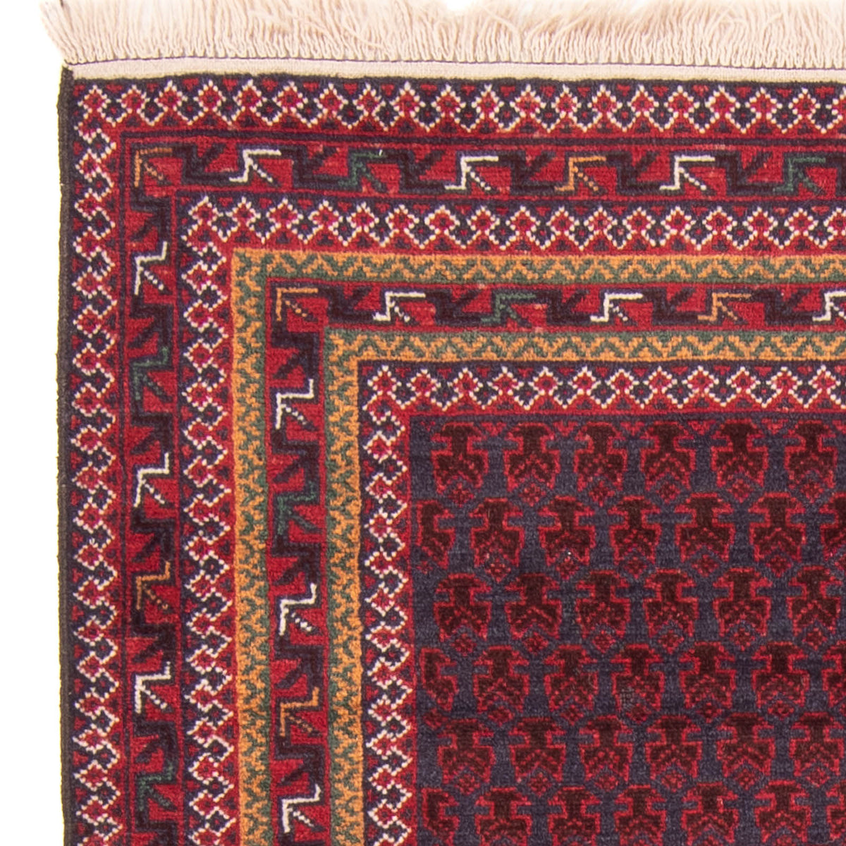 Belutsch Teppich - Gebetsteppich - 140 x 87 cm - blau