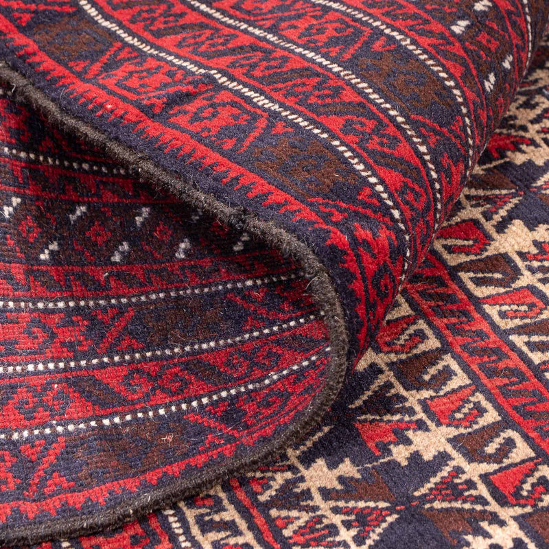 Belutsch Teppich - Gebetsteppich - 135 x 90 cm - beige