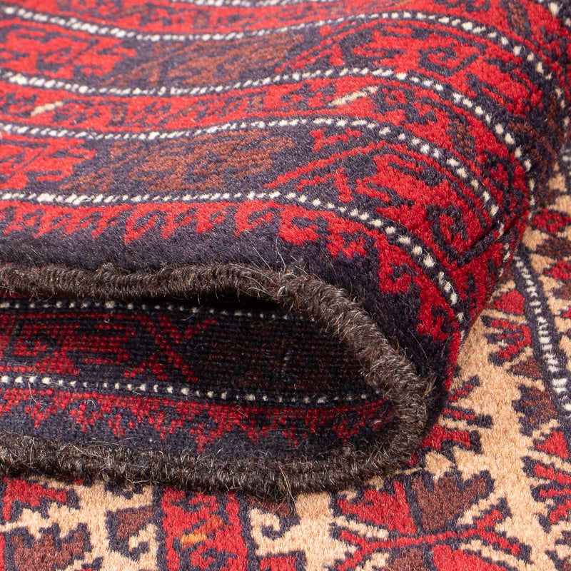 Belutsch Teppich - Gebetsteppich - 140 x 90 cm - gold