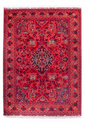 Afghan Teppich - 355 x 256 cm - rot