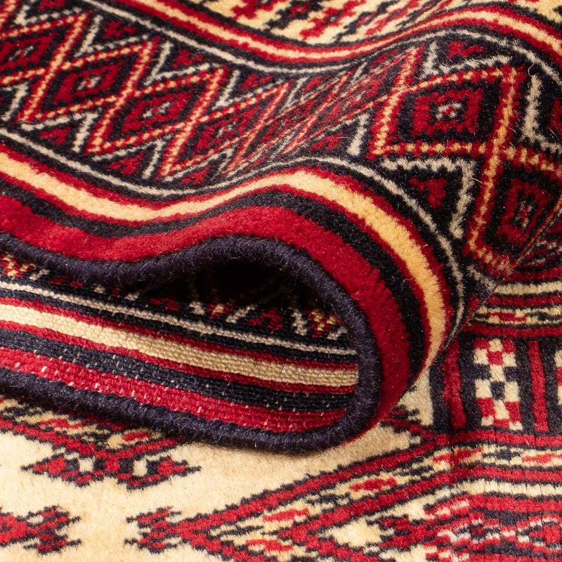 Turkaman Teppich - 176 x 128 cm - beige