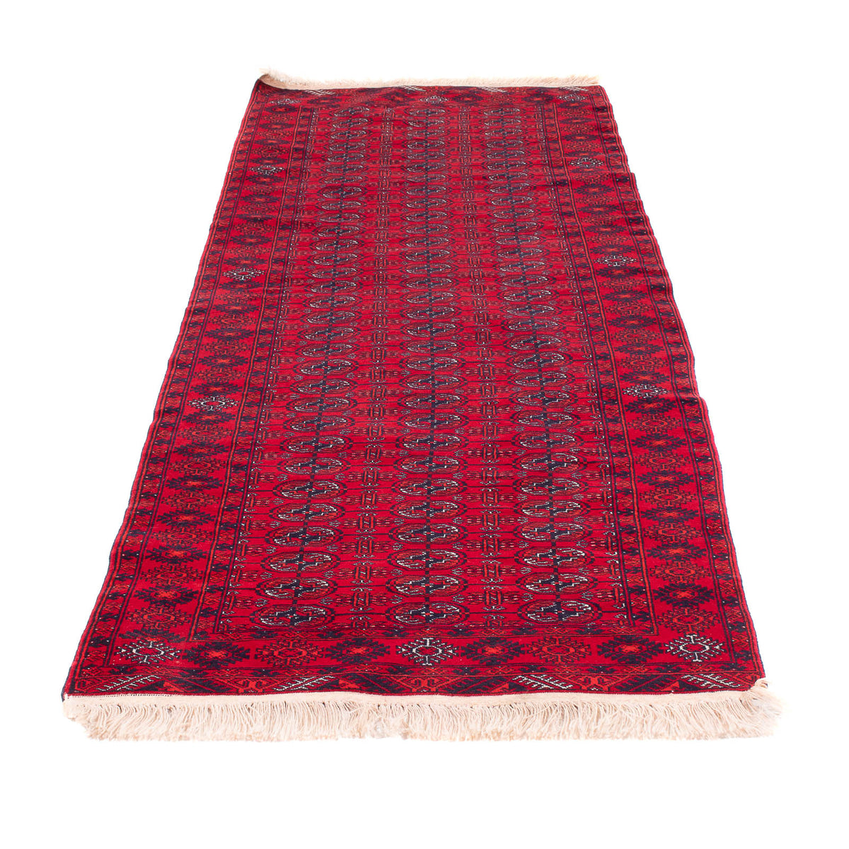 Läufer Afghan - 258 x 85 cm - rot