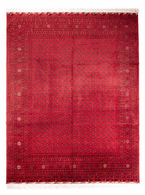 Afghan Teppich - Buchara - 385 x 300 cm - rot