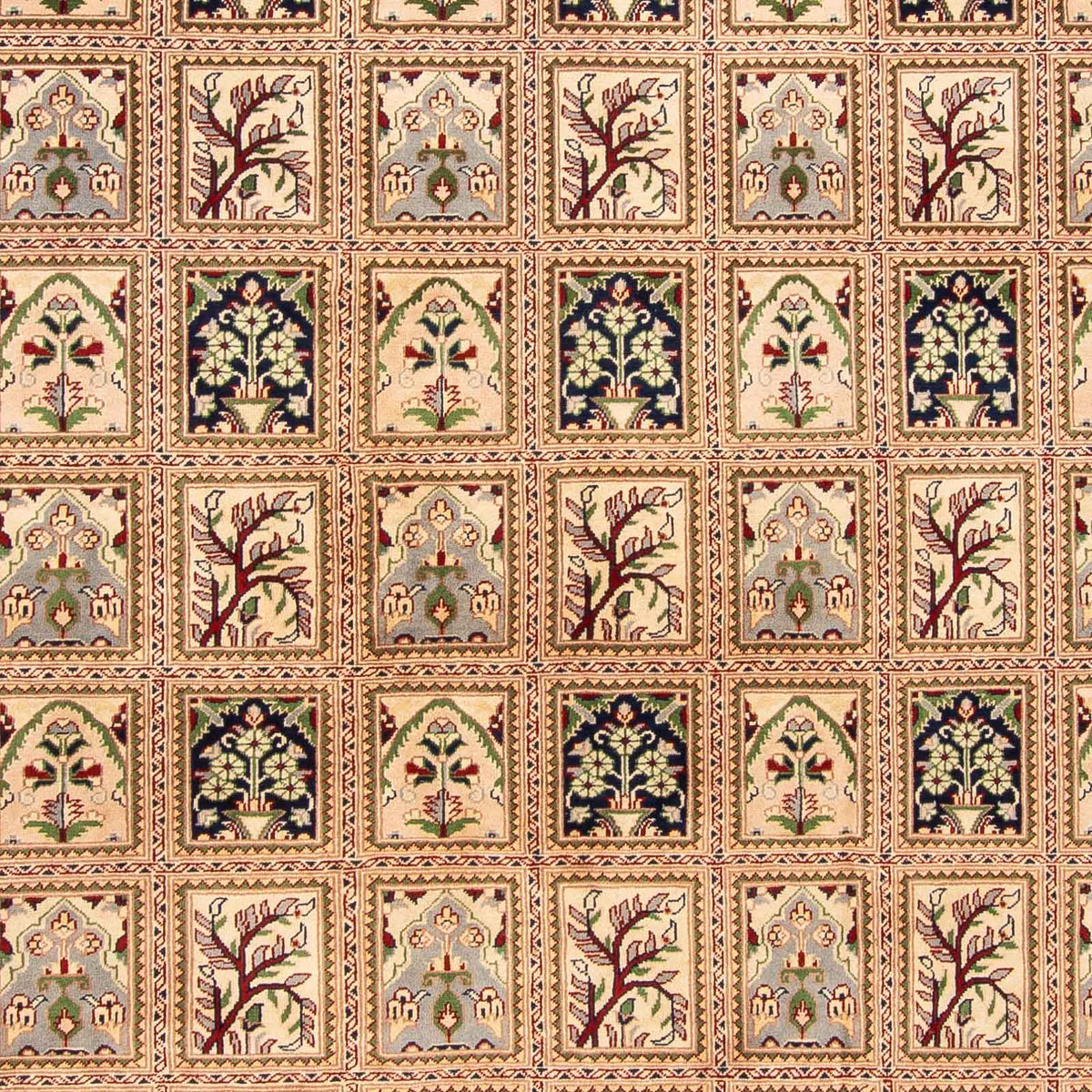 Afghan Teppich - 400 x 296 cm - beige