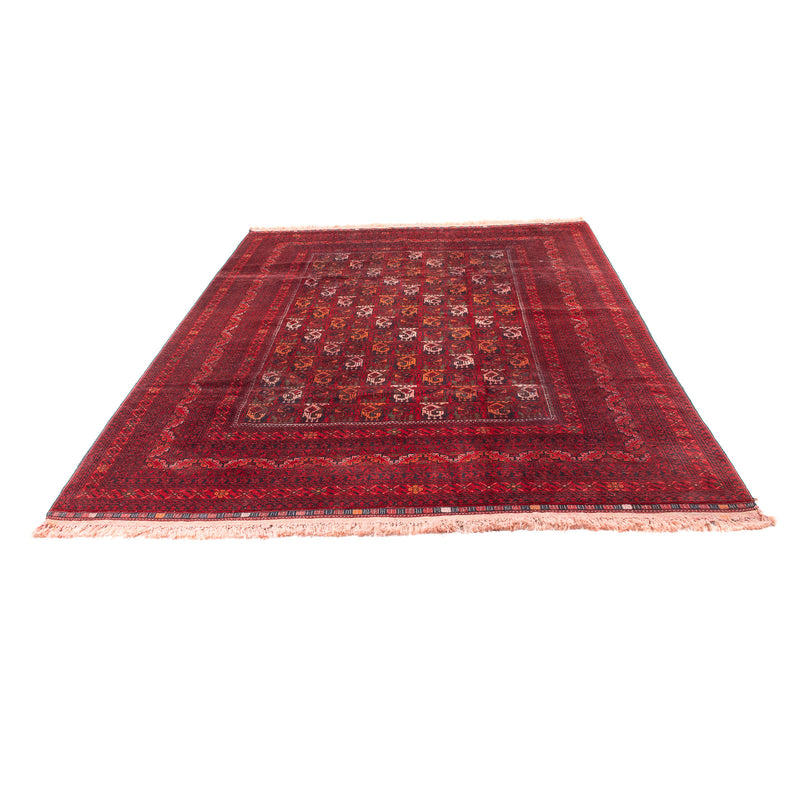 Afghan Teppich - 293 x 202 cm - rot