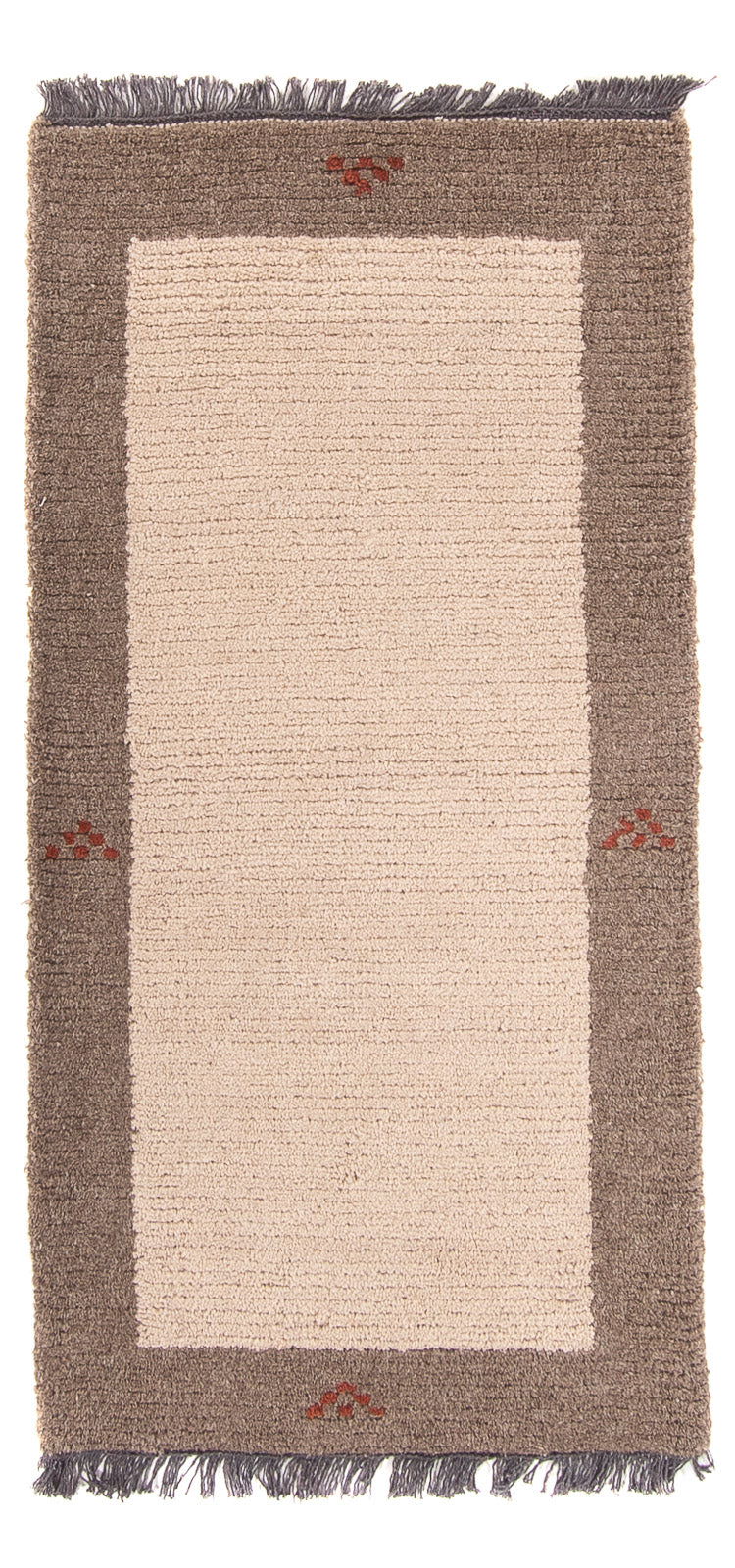 Nepal Teppich - 140 x 70 cm - beige