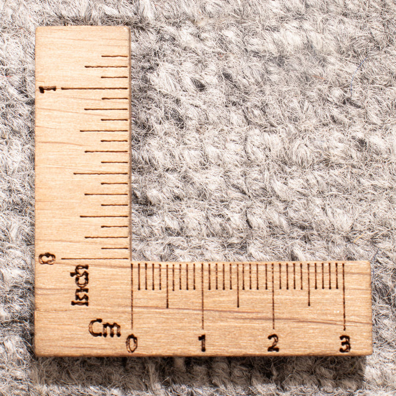 Nepal Teppich - 90 x 60 cm - hellgrau