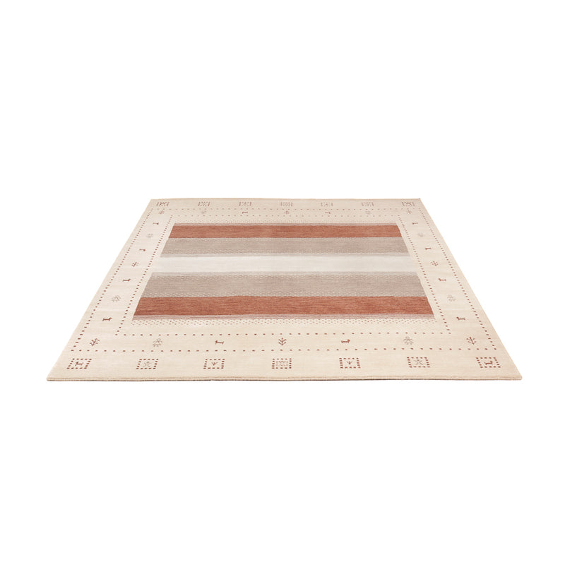 Gabbeh Teppich - Loribaft Softy - 240 x 170 cm - hellbeige