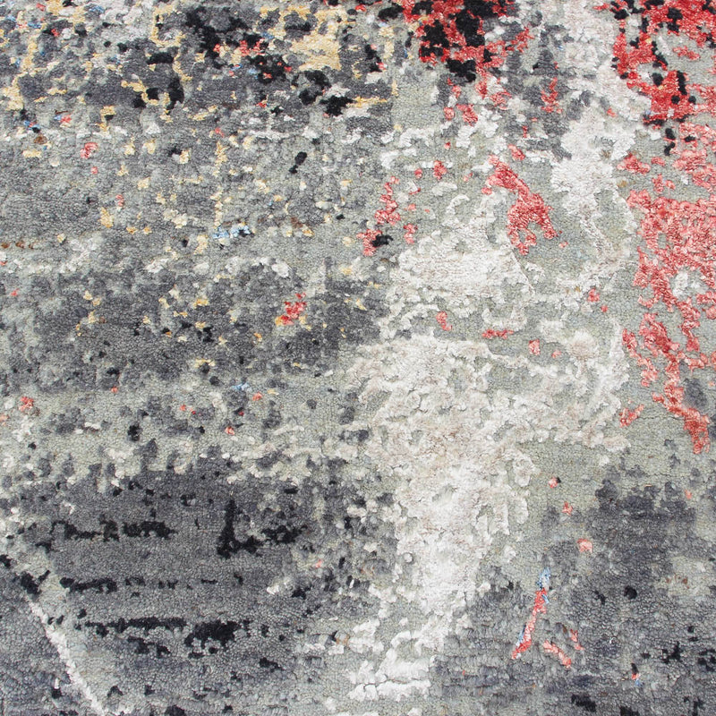 Designer Teppich - 302 x 193 cm - mehrfarbig