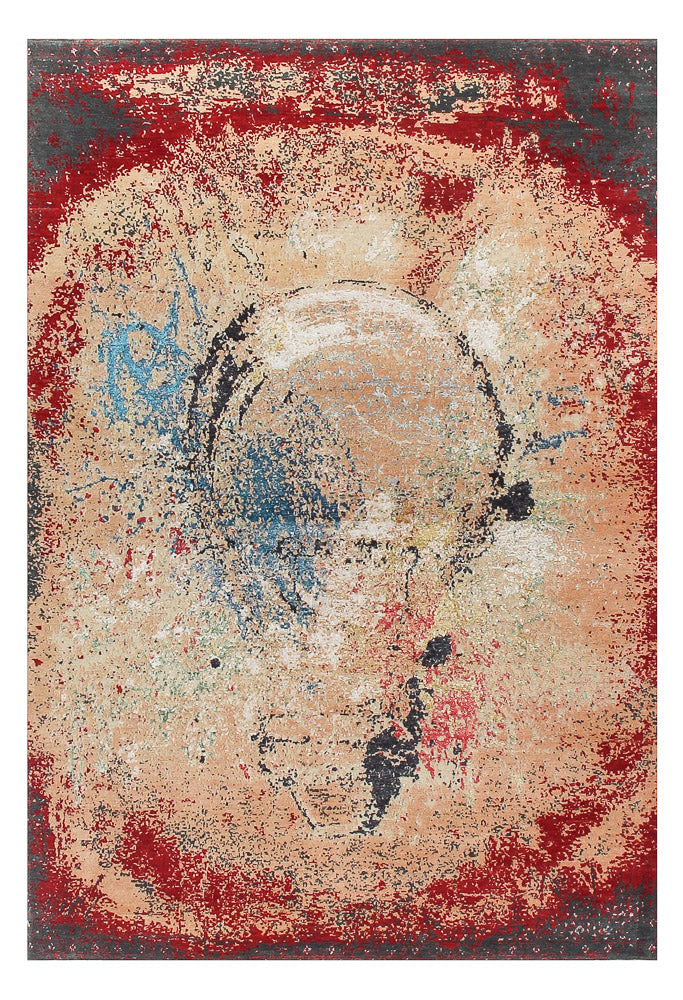 Designer Teppich - 240 x 160 cm - mehrfarbig