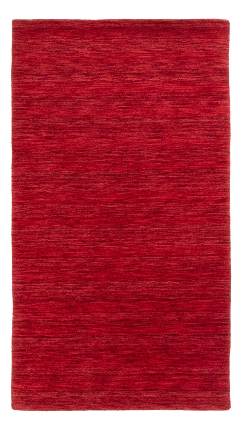 Gabbeh Teppich - Loribaft Softy - 145 x 72 cm - rot