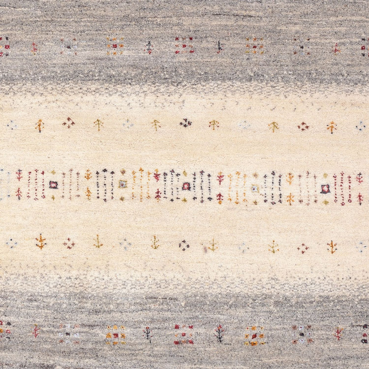 Gabbeh Teppich - Loribaft Indus - 245 x 166 cm - natur