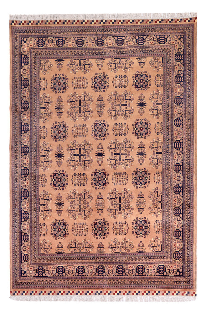 Afghan Teppich - 296 x 196 cm - beige